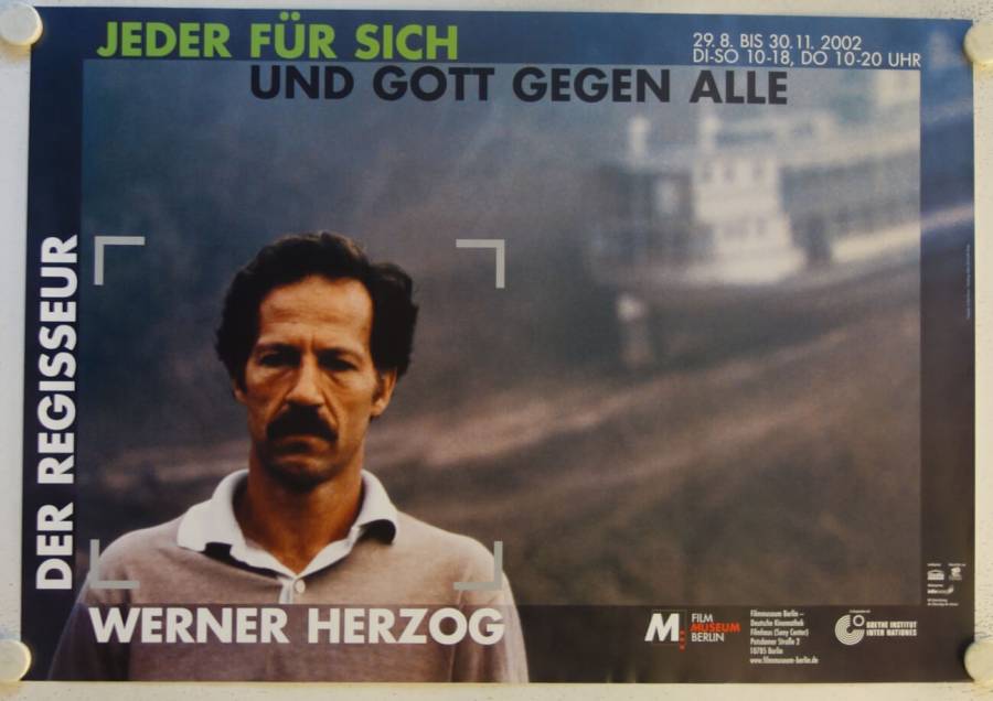 Werner Herzog - Jeder fuer sich und Gott gegen alle original release german exhibition poster